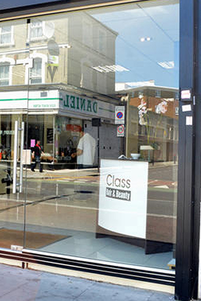 Toughened Glass Shopfronts